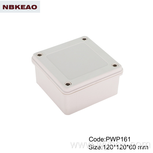 Enclosure manufacturer PWP161 with size 120*120*60mm outdoor enclosure waterproof outdoor electronics enclosure junction box